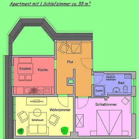 Appartement Sonnenhaus Verbandsgemeinde Traben-Trarbach